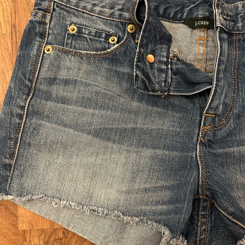 J.Crew Classic Blue Denim Shorts